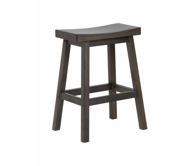 Delfini Saddle Stool Grey